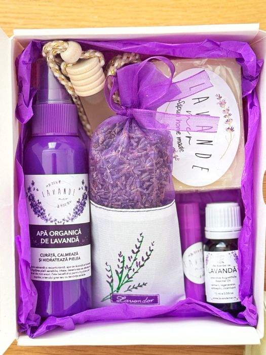 Set cadou cu lavanda
