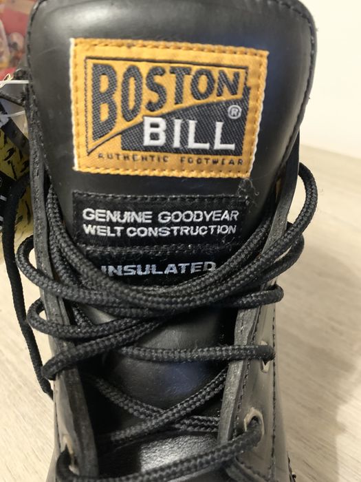 Bocanci BostonBill noi piele Construction 43