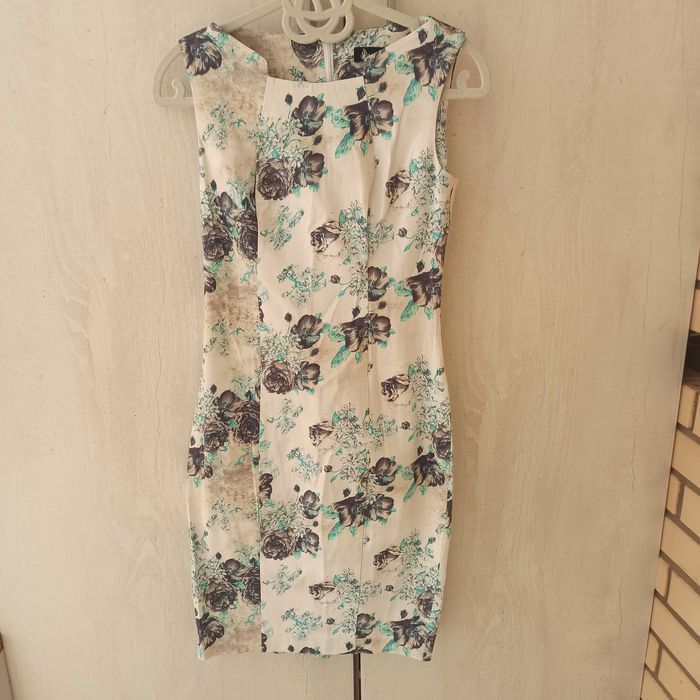 Платье джинс стрейч по фигуре