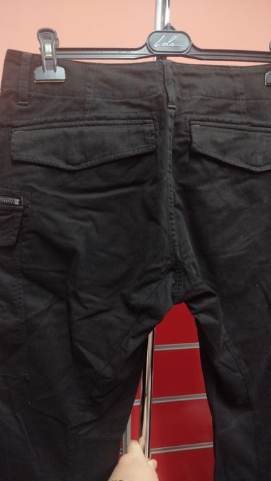 Оригинален панталон G-Star Raw Zip W33 , W34 нов мъжки черен