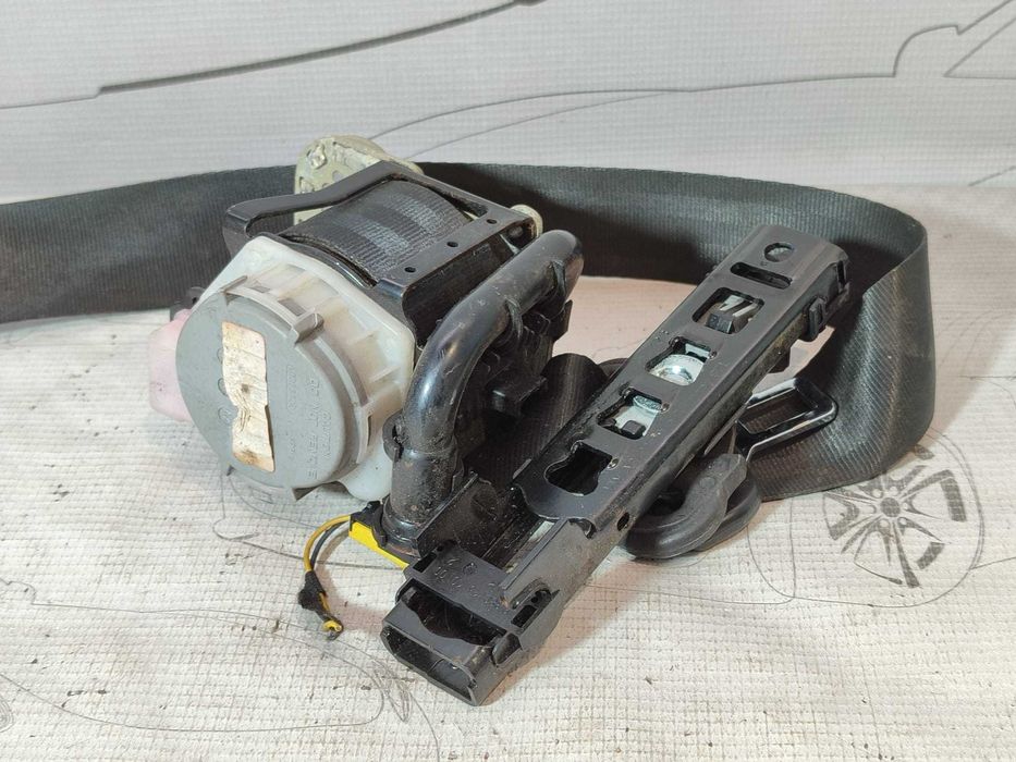 Centură de siguranță față dreapta Skoda Octavia Mk3 5E 2013-2019 2015 1.6 TDI 77kW Cod OEM: 5E0857702 (5D3)