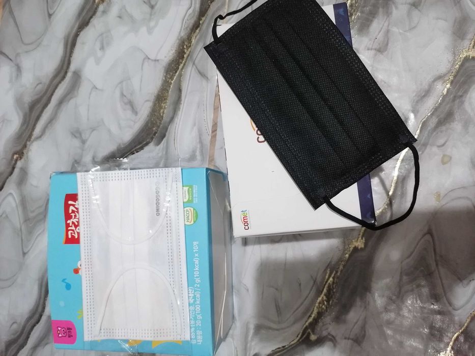 МАСКИ ЧЕРНЫЕ/Black mask 1шт.12.000сум Маски детские/kids  1шт.13.000