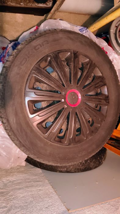 Jante tabla  R16 cu capace si prezoane