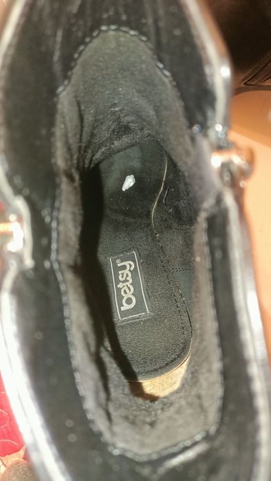 Коженные ботинки