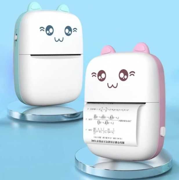 Разпродажба -60%! Преносим мини термопринтер, детски принтер