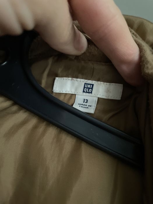 Зимние пуховики Uniqlo 13 лет