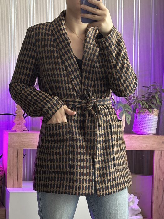 Пиджак жаккард импортный