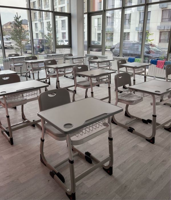 Школьная парта - двухместная в Алматы