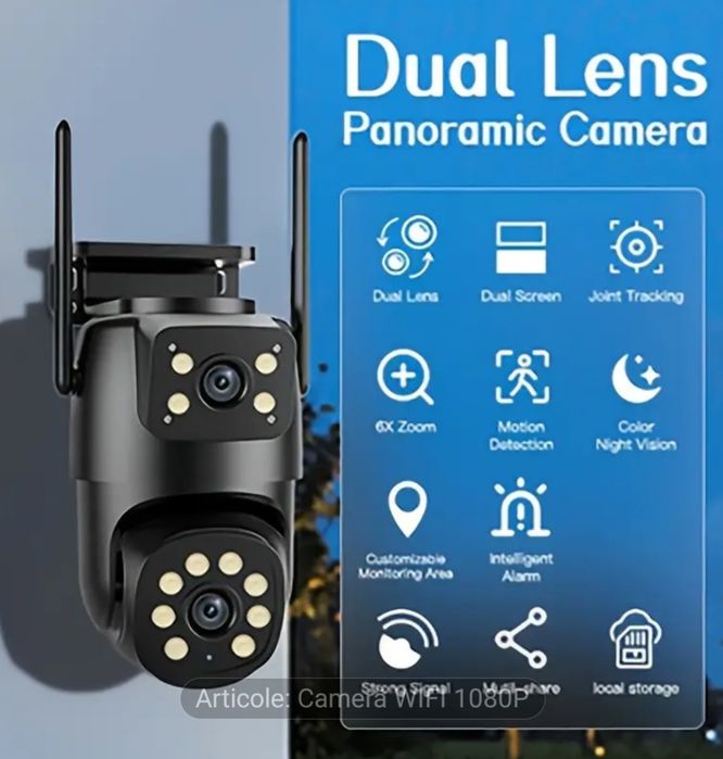 Camere de supraveghere cu tot cu montaj