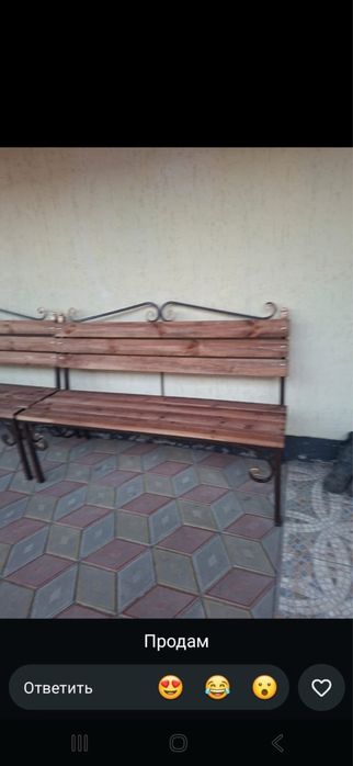 Продам скамейки срочно.