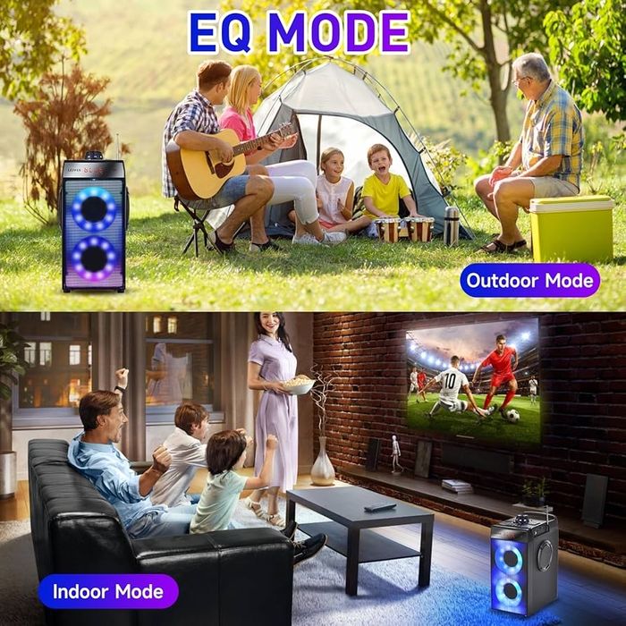 LEIWUS Q7 60W Bluetooth високоговорител