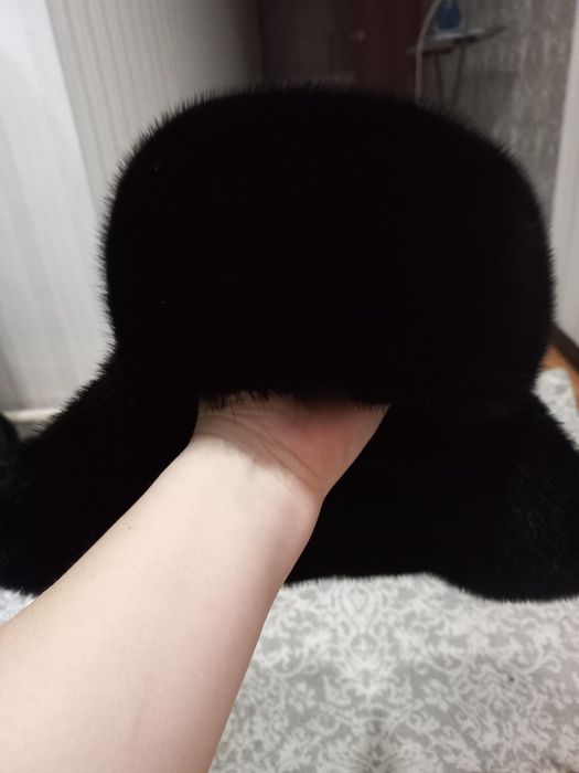 Ушанка норковая мужская