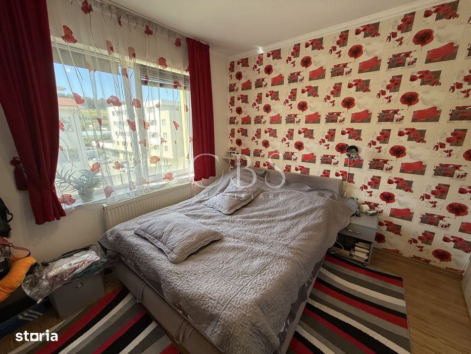 Exclusivitate!Com0%!Ap 3 camere 58mp semidec,1 balcon,parcare cu CF St