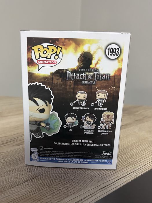 Levi Funko Pop // Attack on Titan Funko Pop