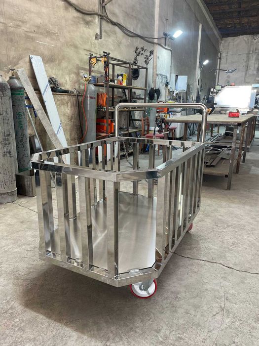 Тележки из нержавейки для производства | Arava Nerjaveyka | Aksiya