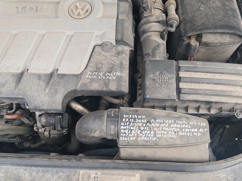 VW Passat Variant 2.0 TDI DSG Comfortline – Întreținut, Full, Interior Piele, Foarte Spațios