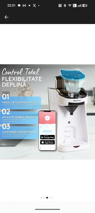 Espressor Lapte Praf pentru Bebelusi si Copii, Danesso®