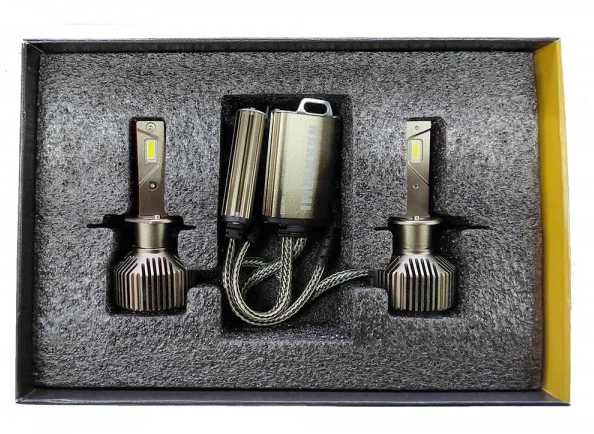 LED ЛЕД крушки M5 - NAKATOMI 65W H7,H1 Промо цена за к-т