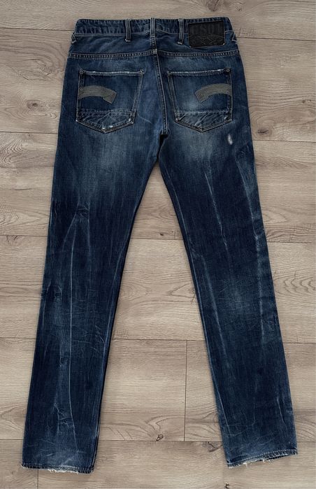 Blugi GSTAR RAW Albastru Barbati | Marime 32 x 36 (Talie 83 cm)