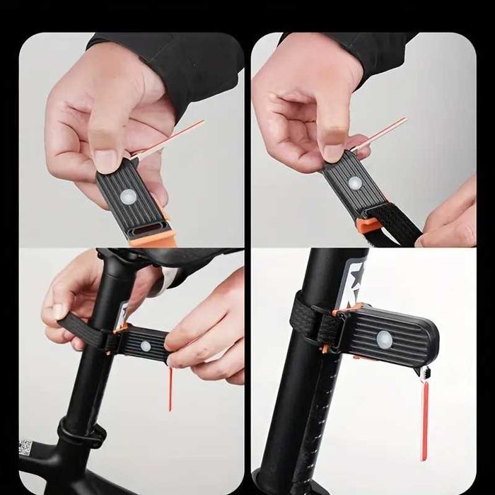 LED TAIL LIGHT стоп светлина за велосипед с висока яркост, линия - USB