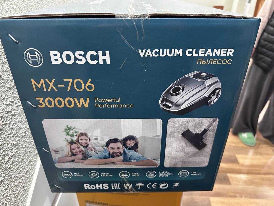 Пылесос Bosch mx-706 Chang Yutgich Plisos Pelisos