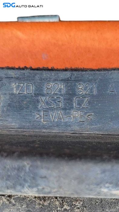 Protectie Aparatoare Noroi Janta Roata Stanga Spate Skoda Octavia 2 2004 - 2007 Cod 1Z0821821A [L7863]