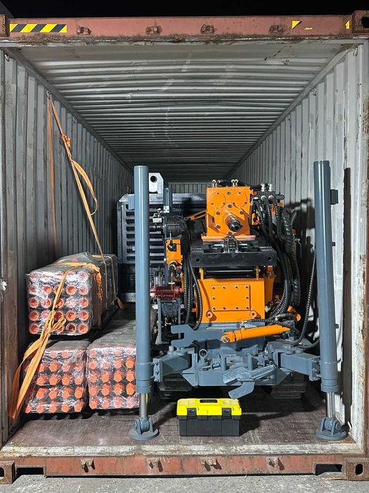 Сондажно оборудване-машина, корони,длета,щанги,лостове, пневмоудърници