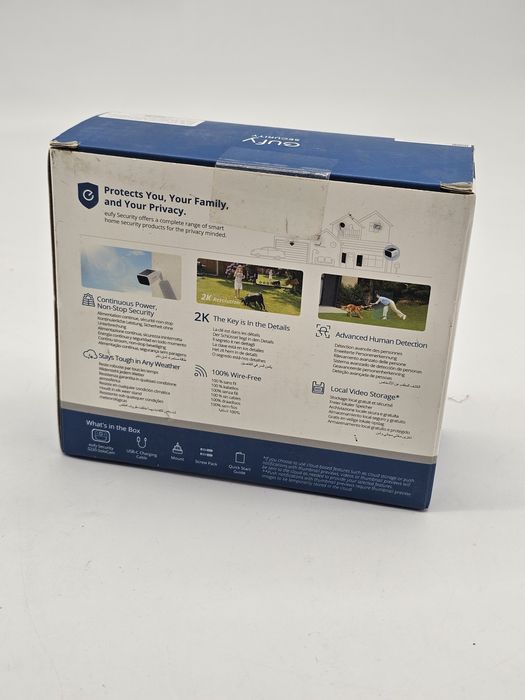 Camera de supraveghere eufy SoloCam S220 Wireless, Panou Solar, Rezol