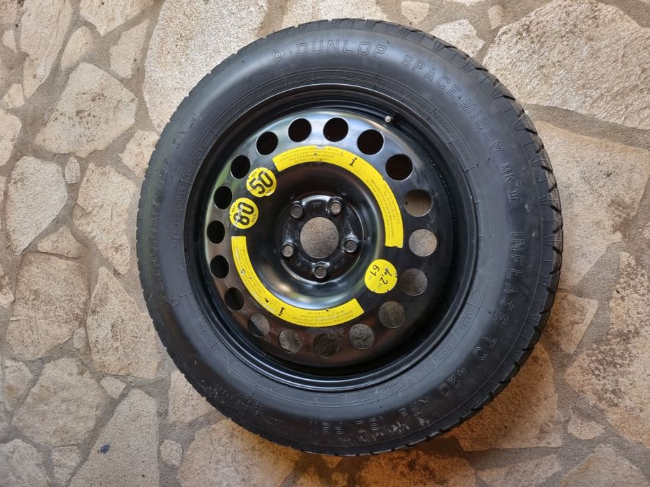 Резервна гума патерица за Mercedes S klasa след 2006 година 155/90/18