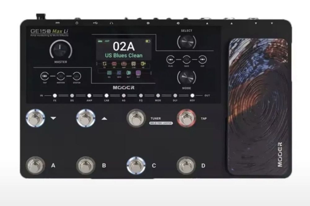 Mooer 150 max li Гитарный процессор.