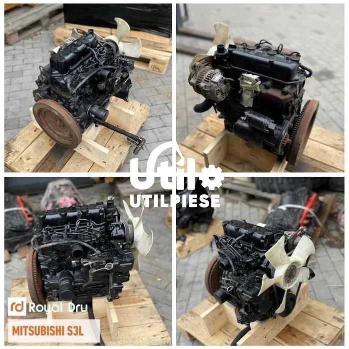 motor mitsubishi s3l s3l2 s4l s4l2 l3e + piese motoare mitsubishi