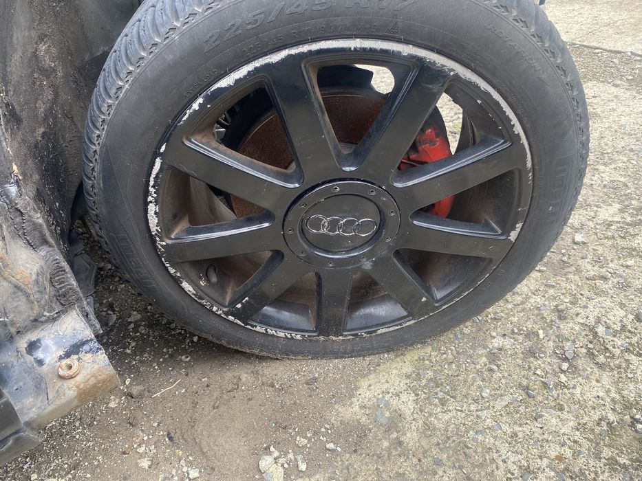 Джанти ауди s line 17 цола с добри зимни гуми