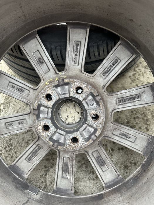 Jante originale Audi ~ R18 ~ cu anvelope de vara