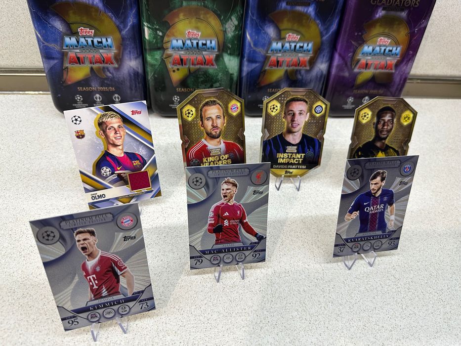 Match Attax Футболни картички