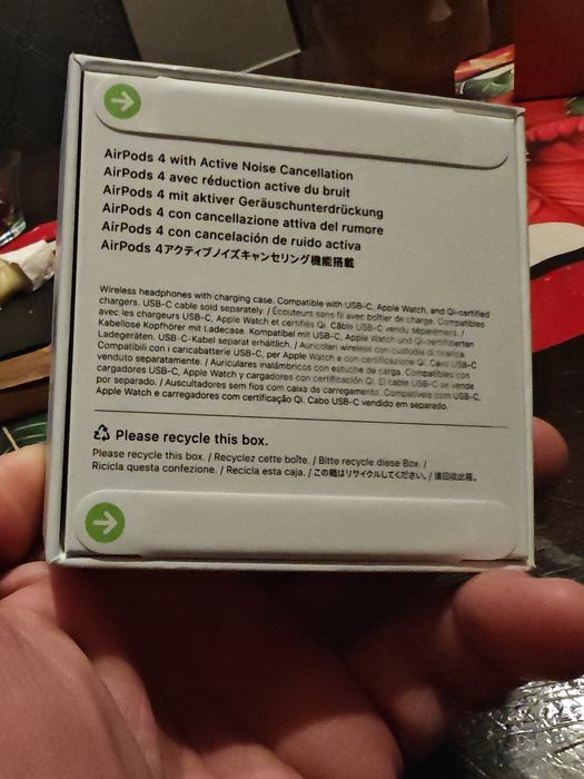 Air pods 4 , нови запечатани с гаранция