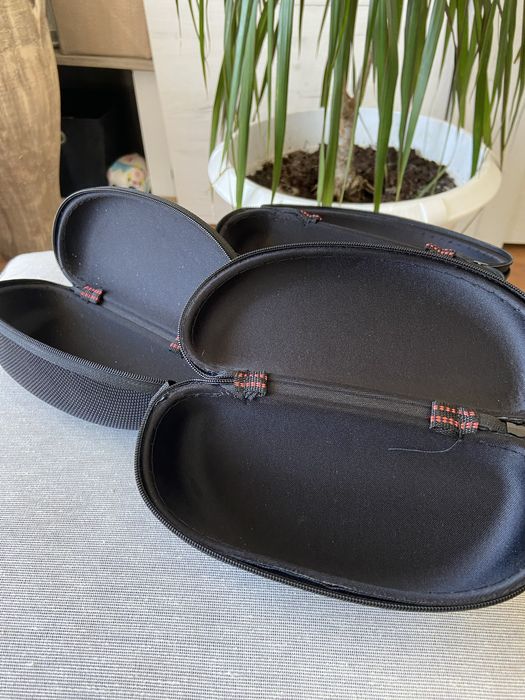 Toc negru ochelari cu fermoar