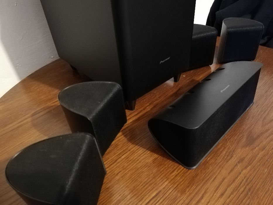 Sistem Boxe PIONEER S-11A-P/S-22W-P (Subwoofer + 5 sateliti) - 6 Ohm