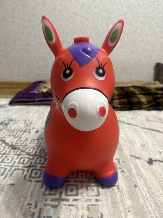 Прыгун ослик музыкальный