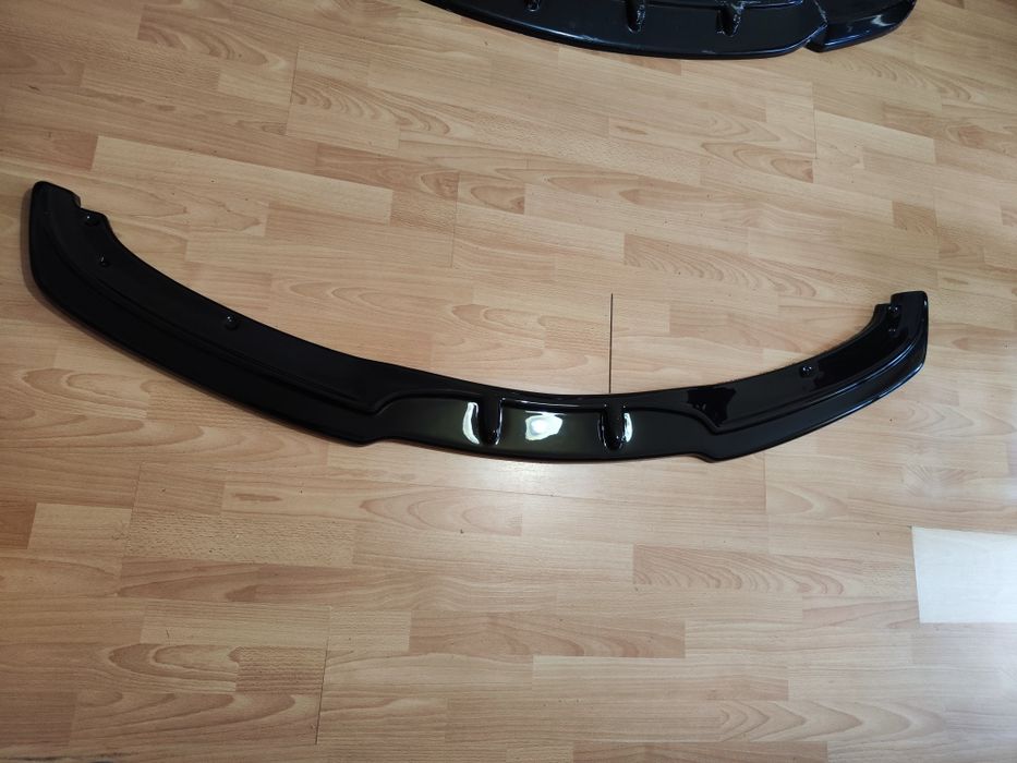 Prelungire Bara Față Lip BMW Seria 3 E90 LCI Facelift Negru Lucios