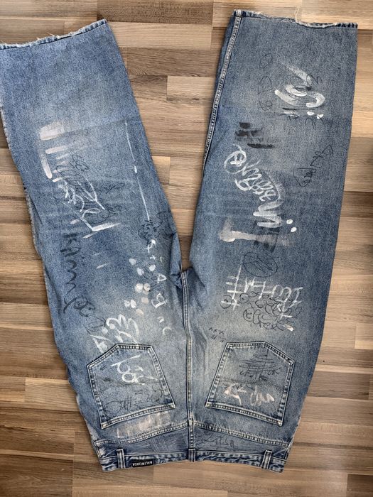 Balenciaga Graffiti Jeans/Marimea L