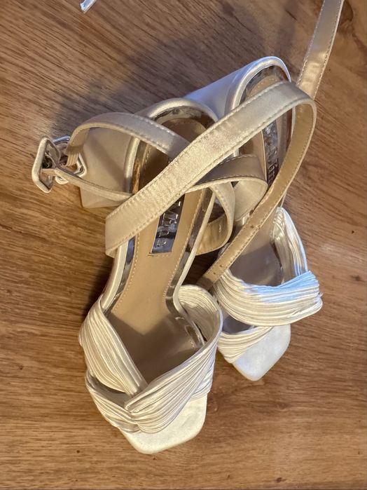 Sandale de mireasa albe 39