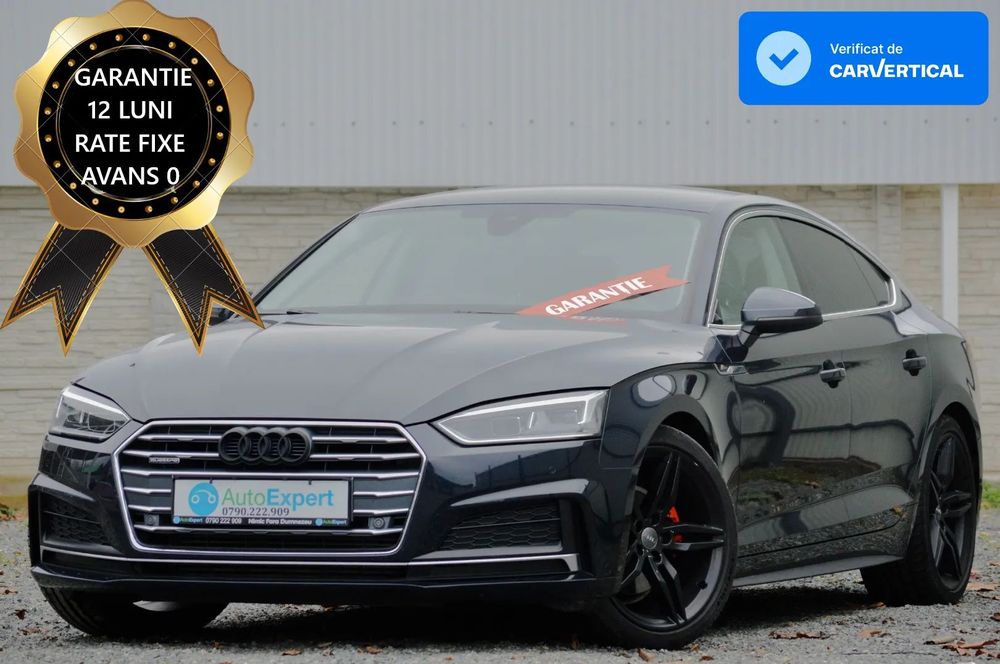 Audi A5 2018 Audi A5 Sportback 2.0 TFSI S tronic S-Line Avus /Rate Fixe