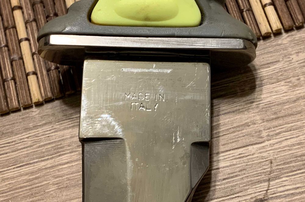 Cutit Scubapro K-6 Dive original Italia lama 15,5m drumetii colect