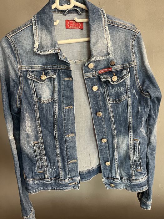 Дамско дънково яке