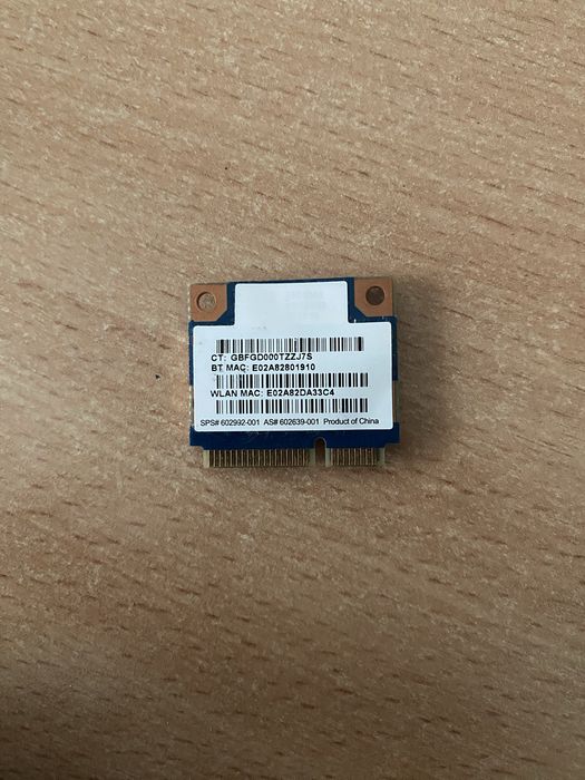 WIFI/BLUETOOTH модуль для ноутбука