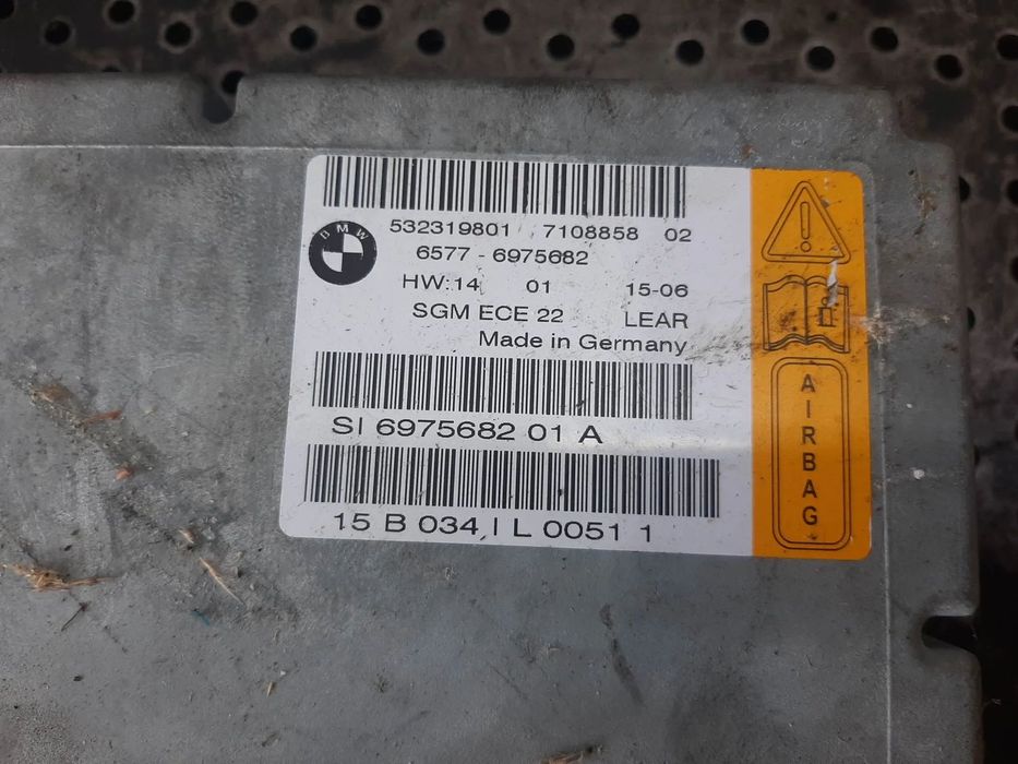 calculator airbag bmw seria 5 e60 e61 6577-6975682  532319801