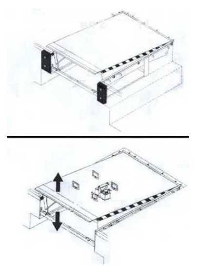 Продавам изравнителни рампи (втора употреба) за товарене контейнери