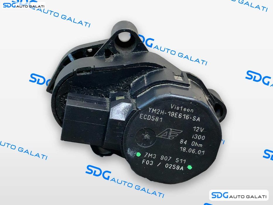 Motoras Servomotor Actuator Clapeta Aeroterma Clima Seat Alhambra 1 2000 - 2010 Cod 7M3907511, YM2H-19E616-SA [LR10900]