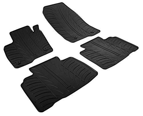 Set covorase auto din cauciuc Ford Edge 01.2016-, (Automat), Negru, Gledring, 4 buc