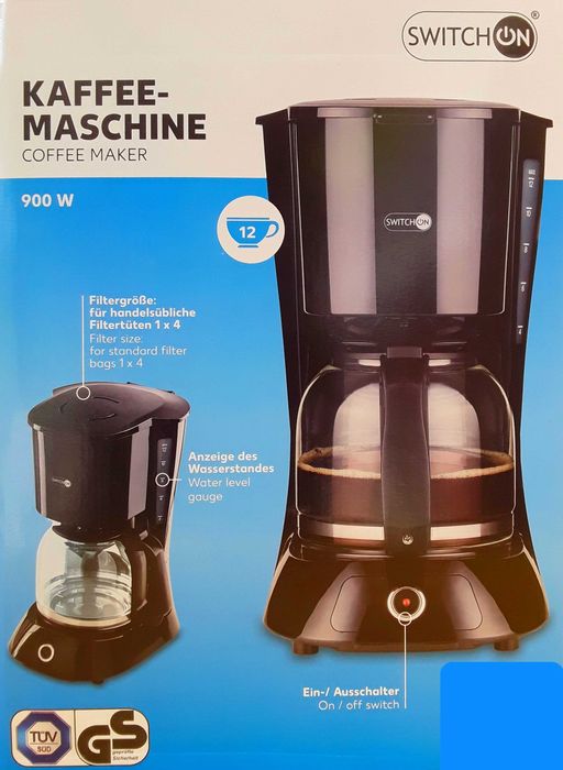 Cafetiera SWITCHON GERMANIA capacitate 12 cesti cafea NOUA - 100 Lei